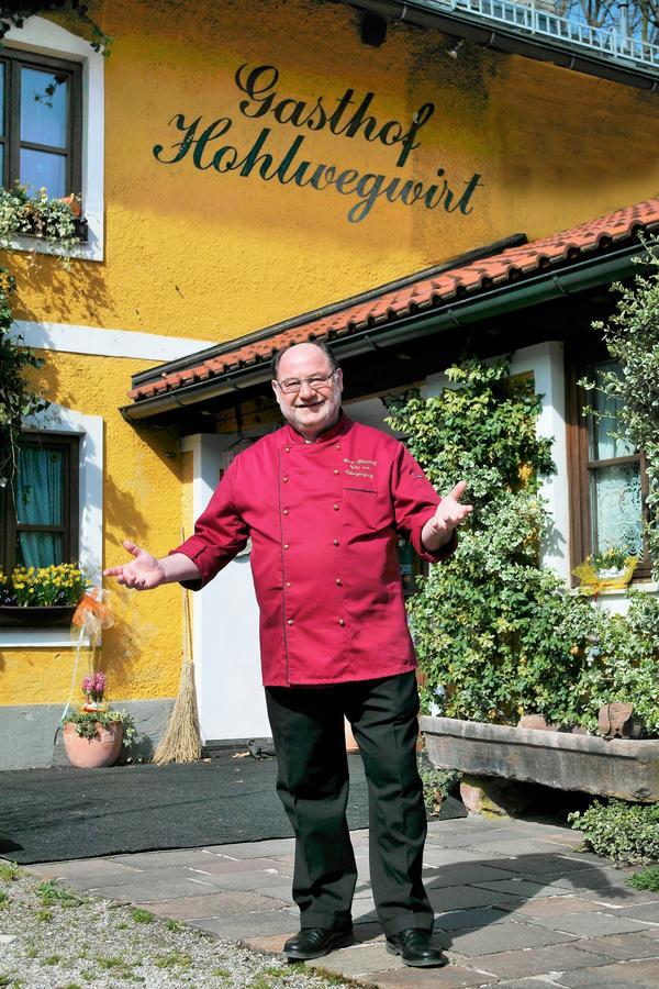 Gasthof Hohlwegwirt Hallein Esterno foto